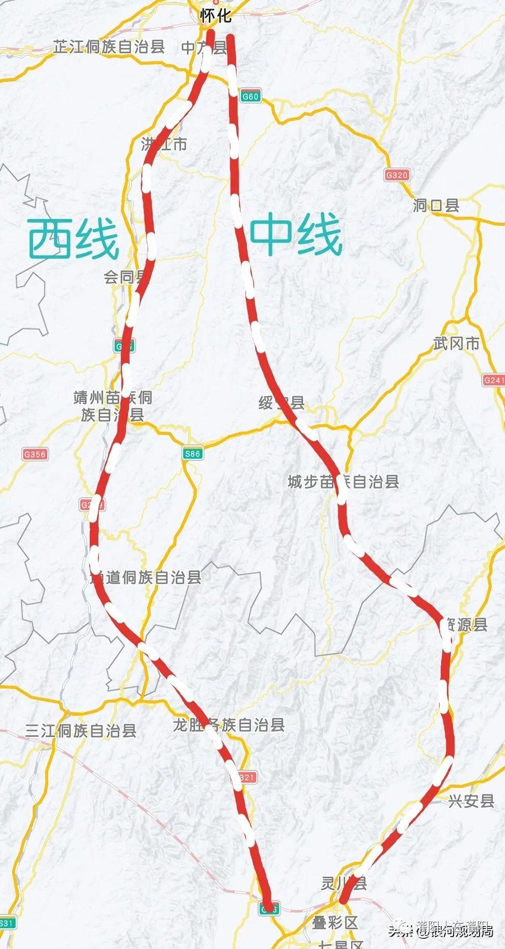 怀桂高铁最新线路图揭秘，线路走向及其影响分析