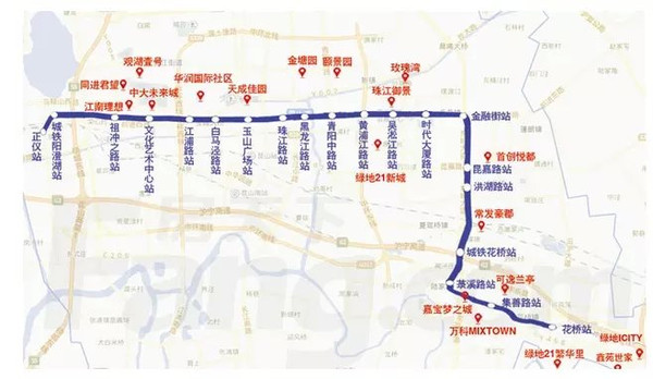 昆山S1号线最新规划图，未来城市交通蓝图亮相