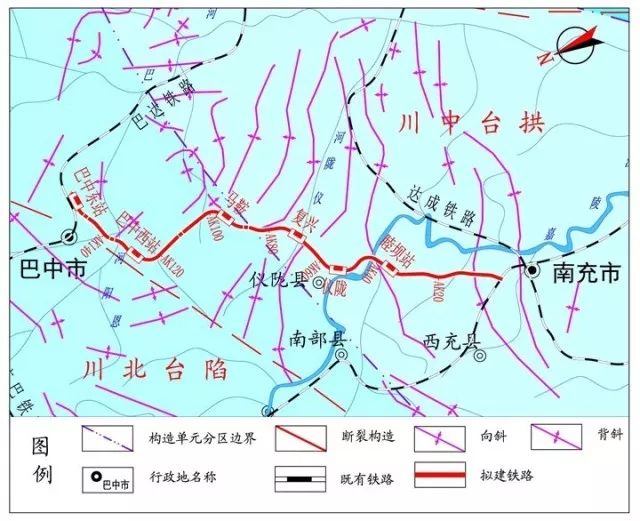 汉巴南铁路最新线路图详解